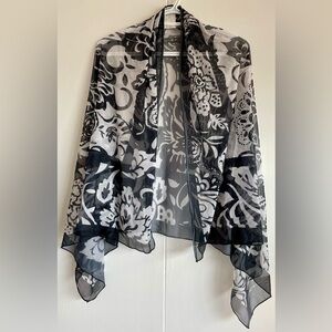 Cover up. Sheer wrap style.